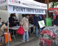 Au marché pour parler santé